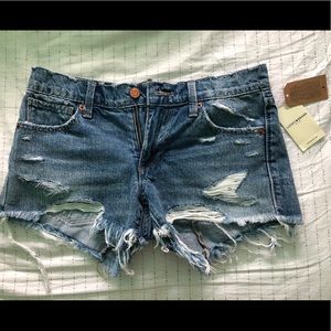 Lucky Brand The Cut Off Jean Shorts BRAND NEW